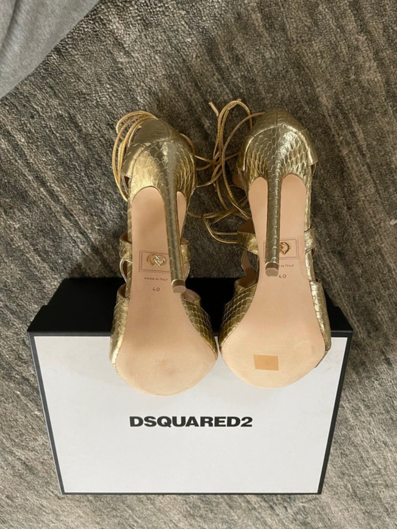 Dsquared2 Lace Up Heels Brand New - 40