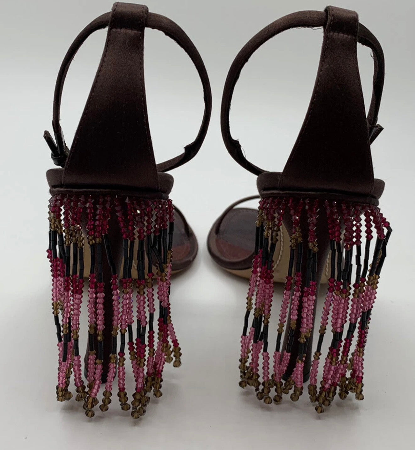 Louis Vuitton 2011 Runway Beaded Chandelier Heels Brand New - 37.5