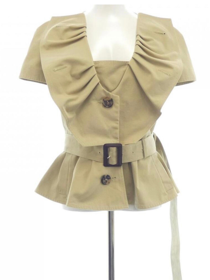 Dior Belted Blouse - S
