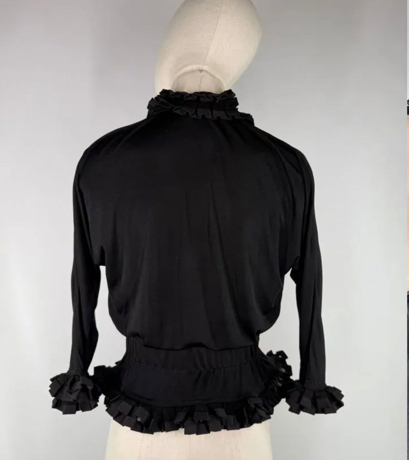 Saint Laurent by Tom Ford Frill Blouse - S