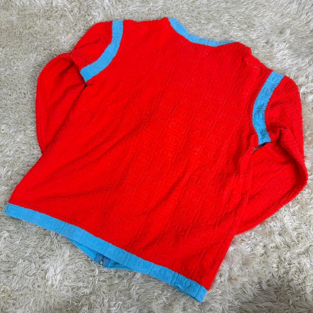 CHANEL 2002-2003 Terry Cloth Zip Up Top - M