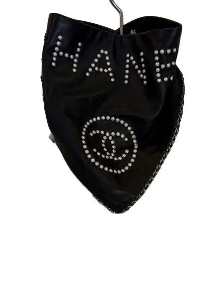 Chanel Logo Bandana Scarf