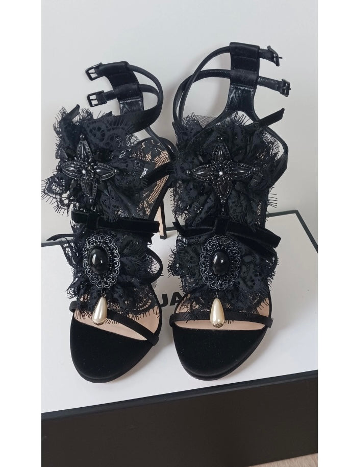 Dsquared2 Victorian Heels Brand New - 39