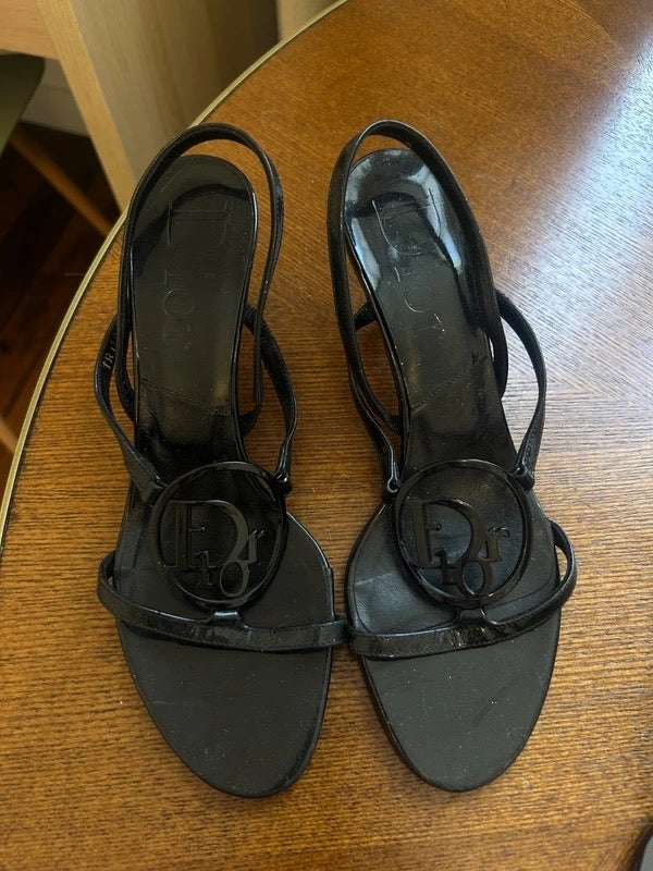 Dior Logo Heels - 37 + 40