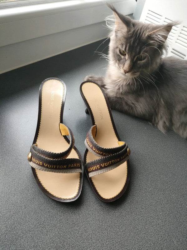 Louis Vuitton Kitten Heels - 40.5