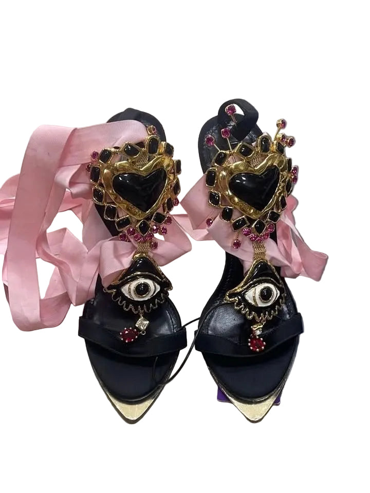 Dsquared2 Evil Eye Treasure Heels Brand New - 39