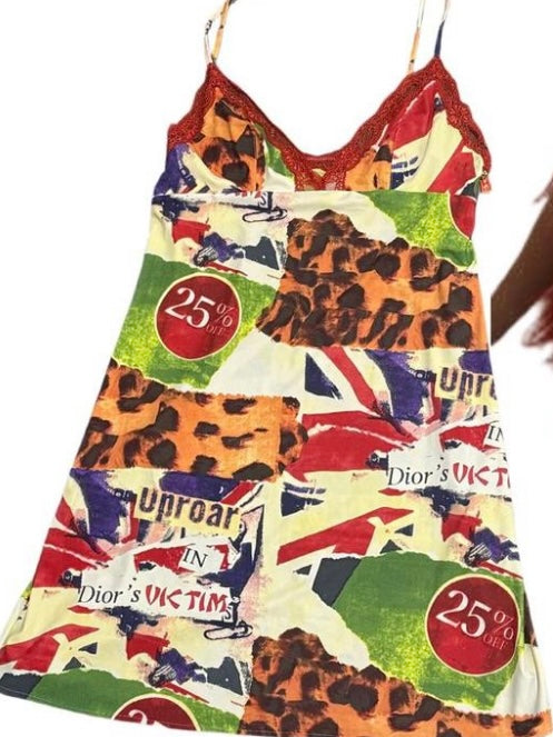Dior Galliano Victim Slip Dress - S