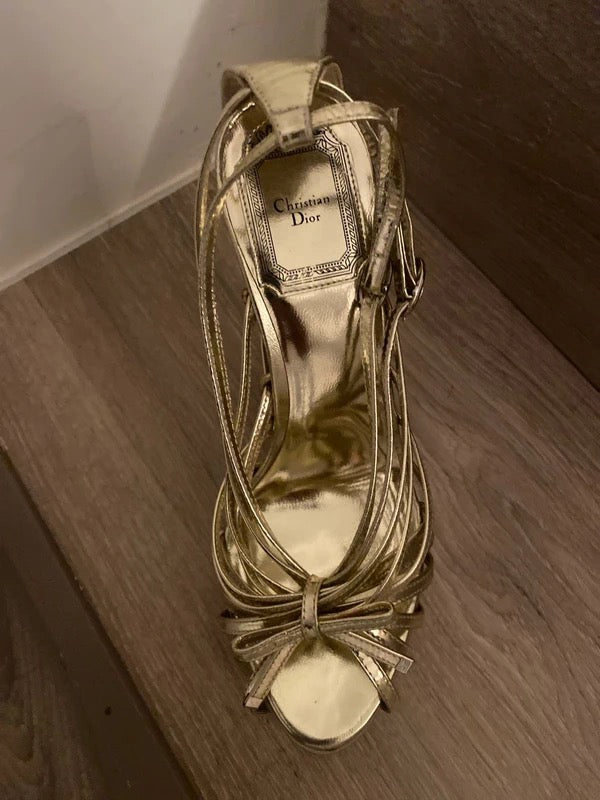 Dior Strappy Wedges - 35