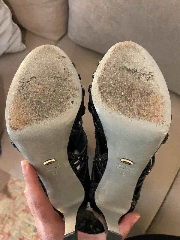 Sergio Rossi Gladiator Boots - 36