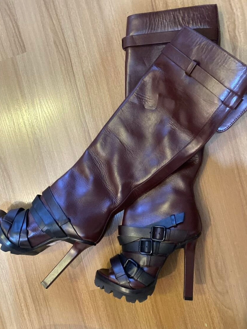 Dsquared2 Buckle Boots - 37
