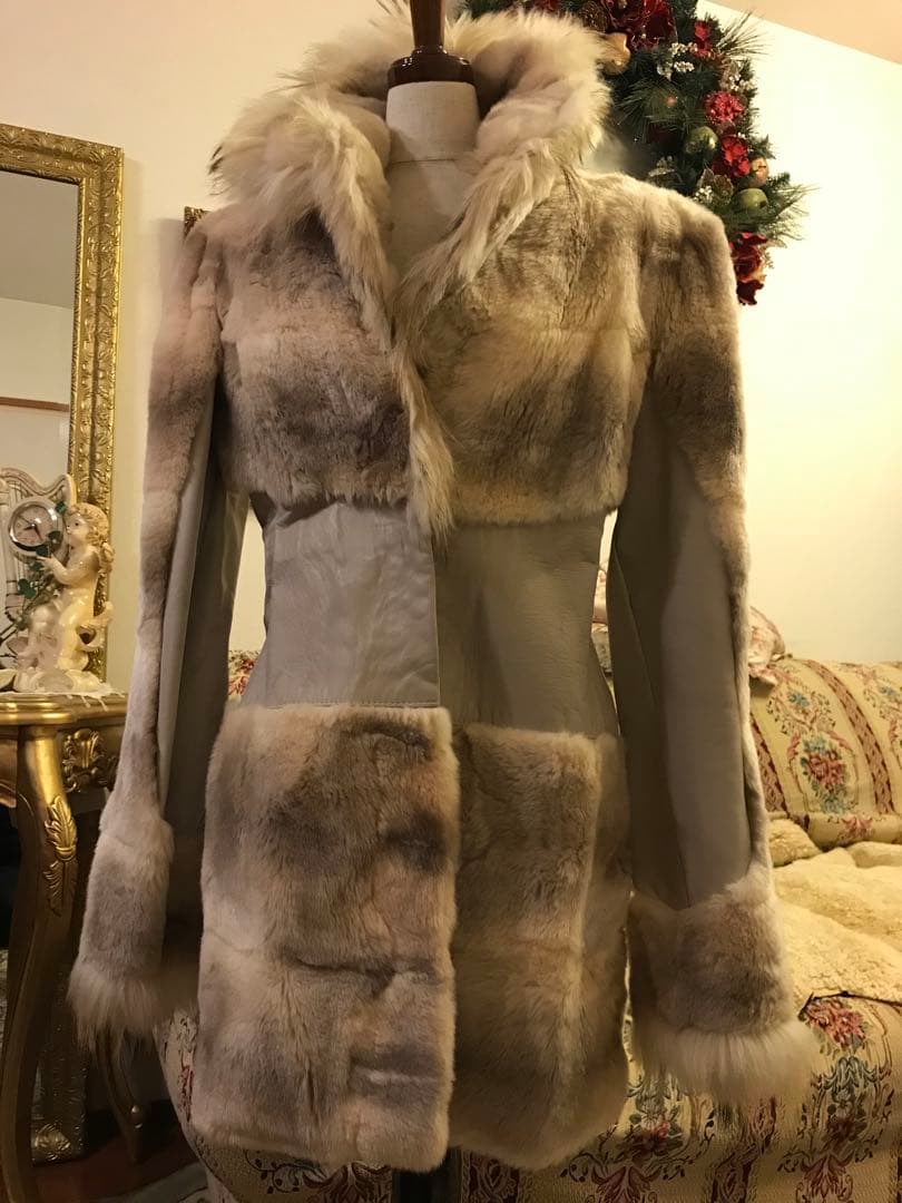 Versace Corset Fur & Leather Jacket - XS + M