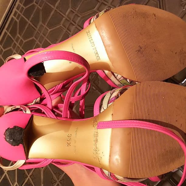 Emilio Pucci Lace Up Heels - 35.5/36