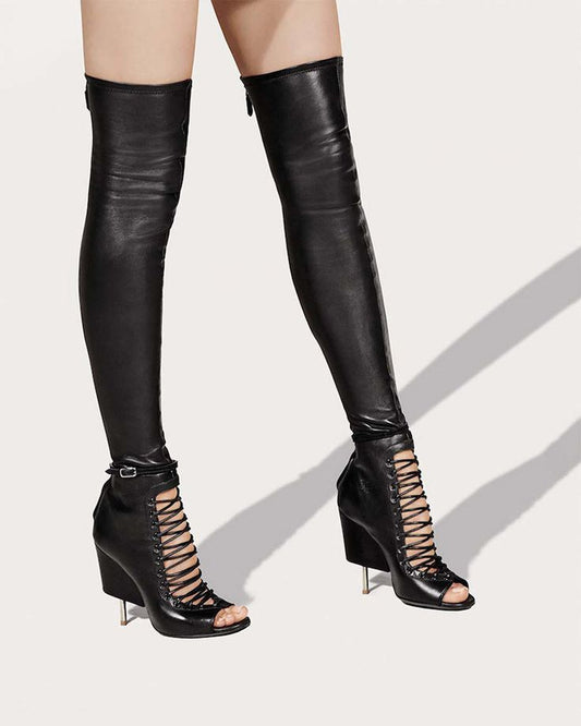 Givenchy SS 2015 Runway Over The Knee Boots - 36