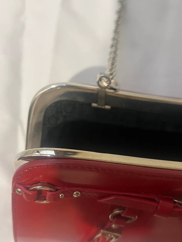 Dior Bondage Clutch and Chain Bag