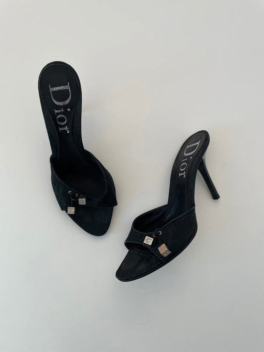 Dior Gambler Dice Kitten Heels - 41