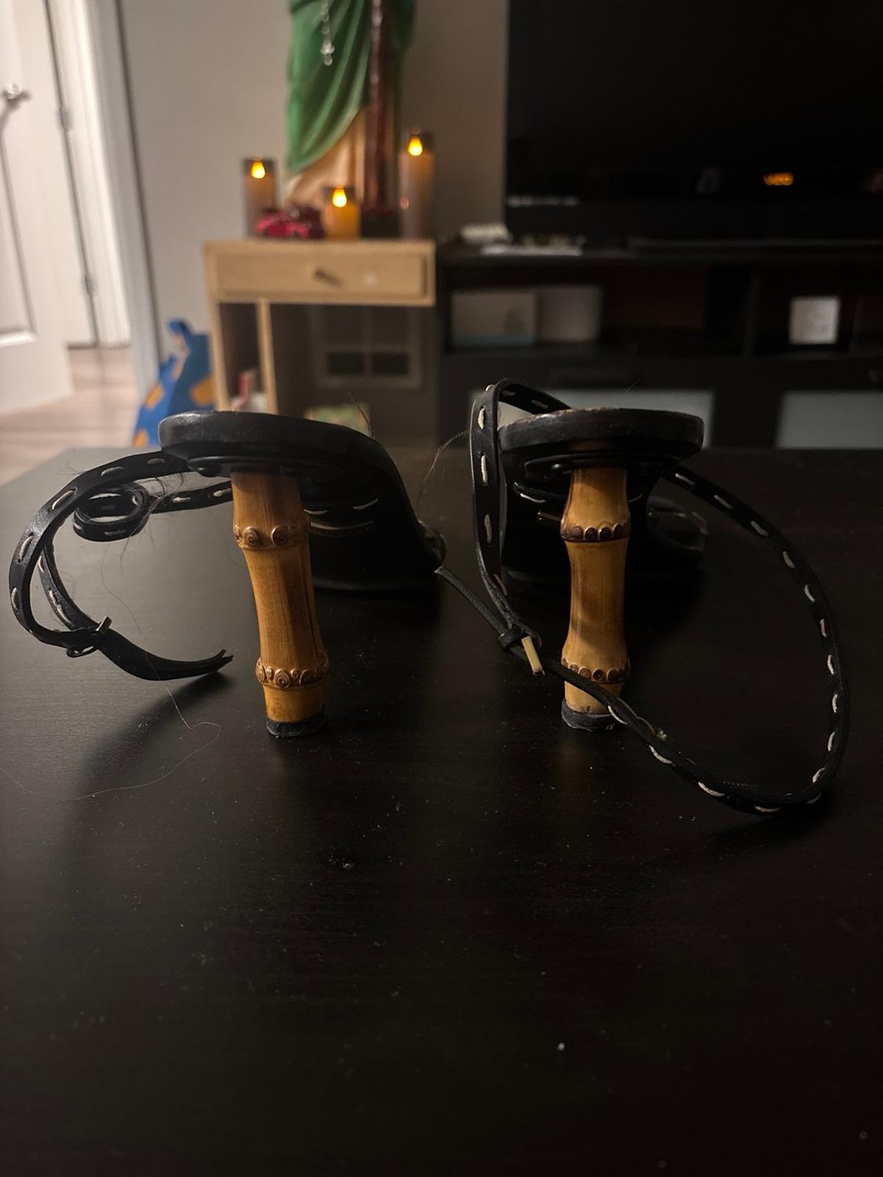 Gucci by Tom Ford Bamboo Heels - 38/38.5