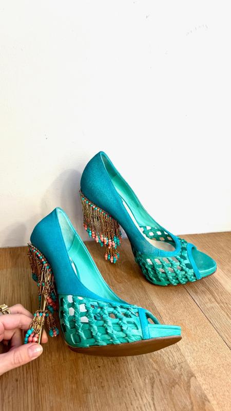 Dior Chandelier Heels - 39