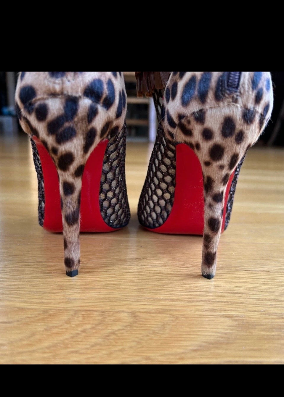 Christian Louboutin So Baker Raffia Boots Brand New - 37