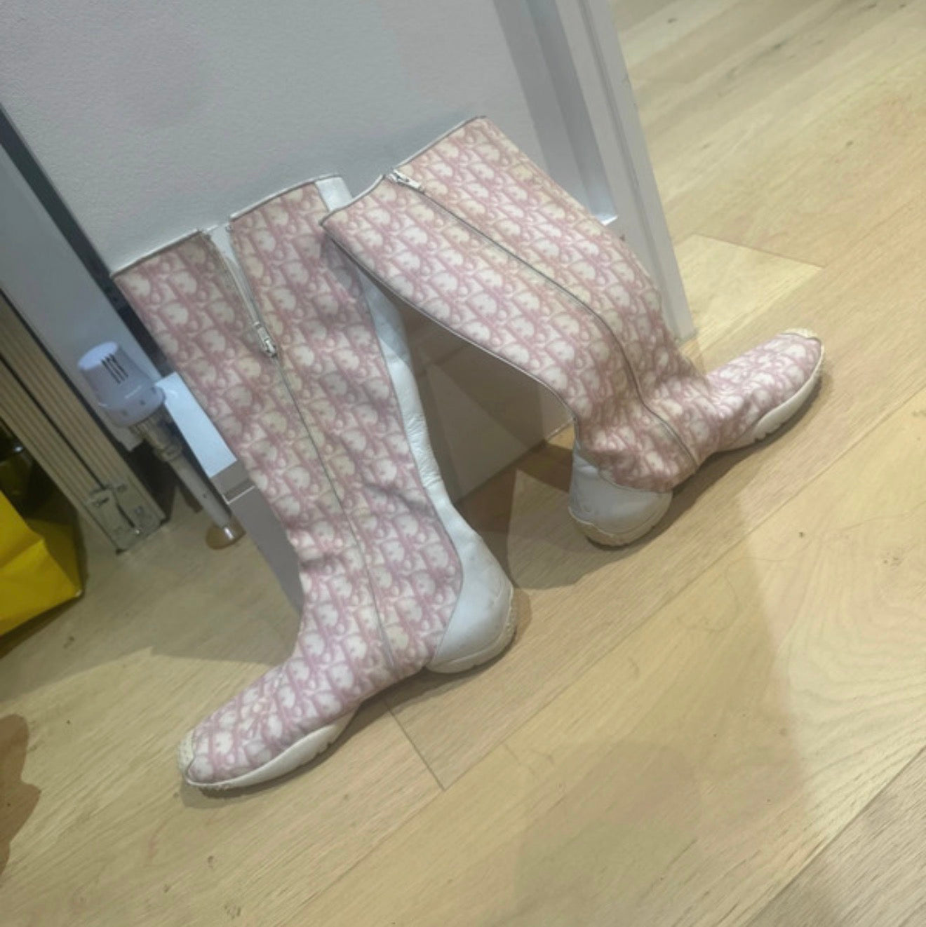 Dior Trotter Monogram Boots - 40