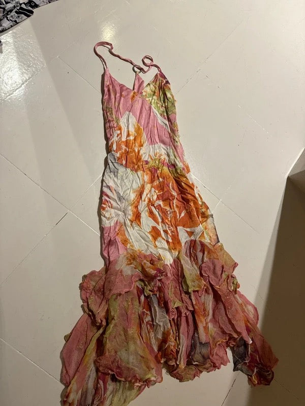 Cavalli Floral Print Dress - S