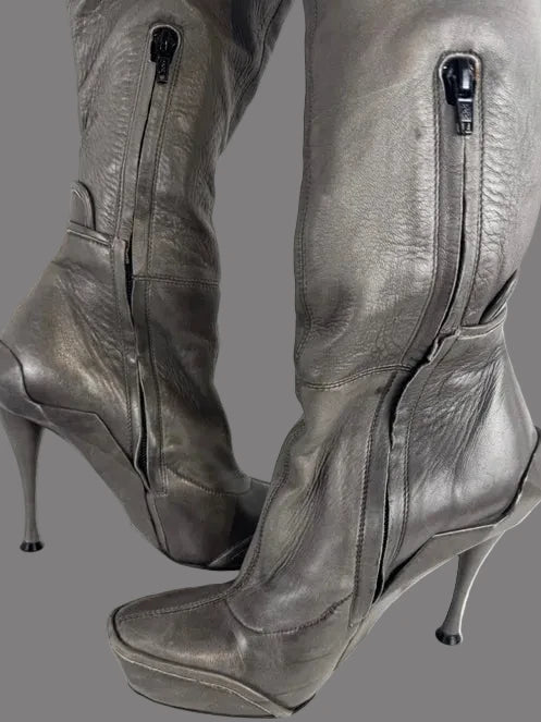 Celine Fall 2008 Moto Boots - 38