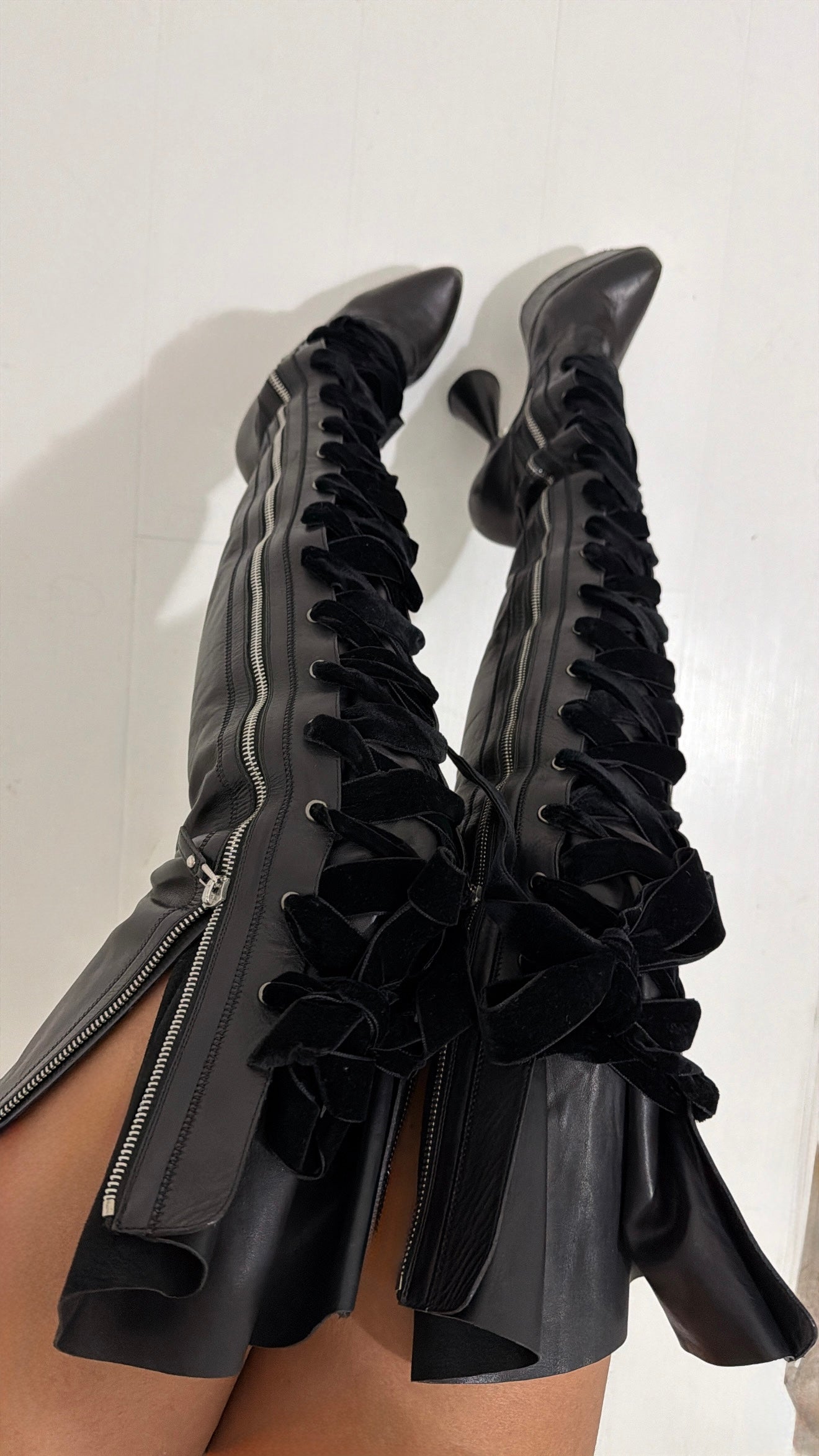 Louis Vuitton by Marc Jacobs 2009 Lace Up Boots - 38.5 + 41