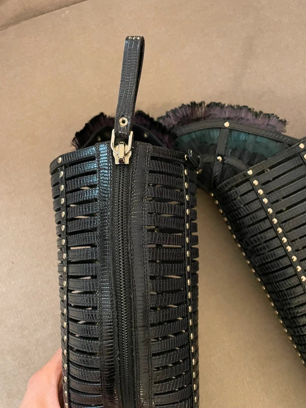 Sergio Rossi Gladiator Boots - 36