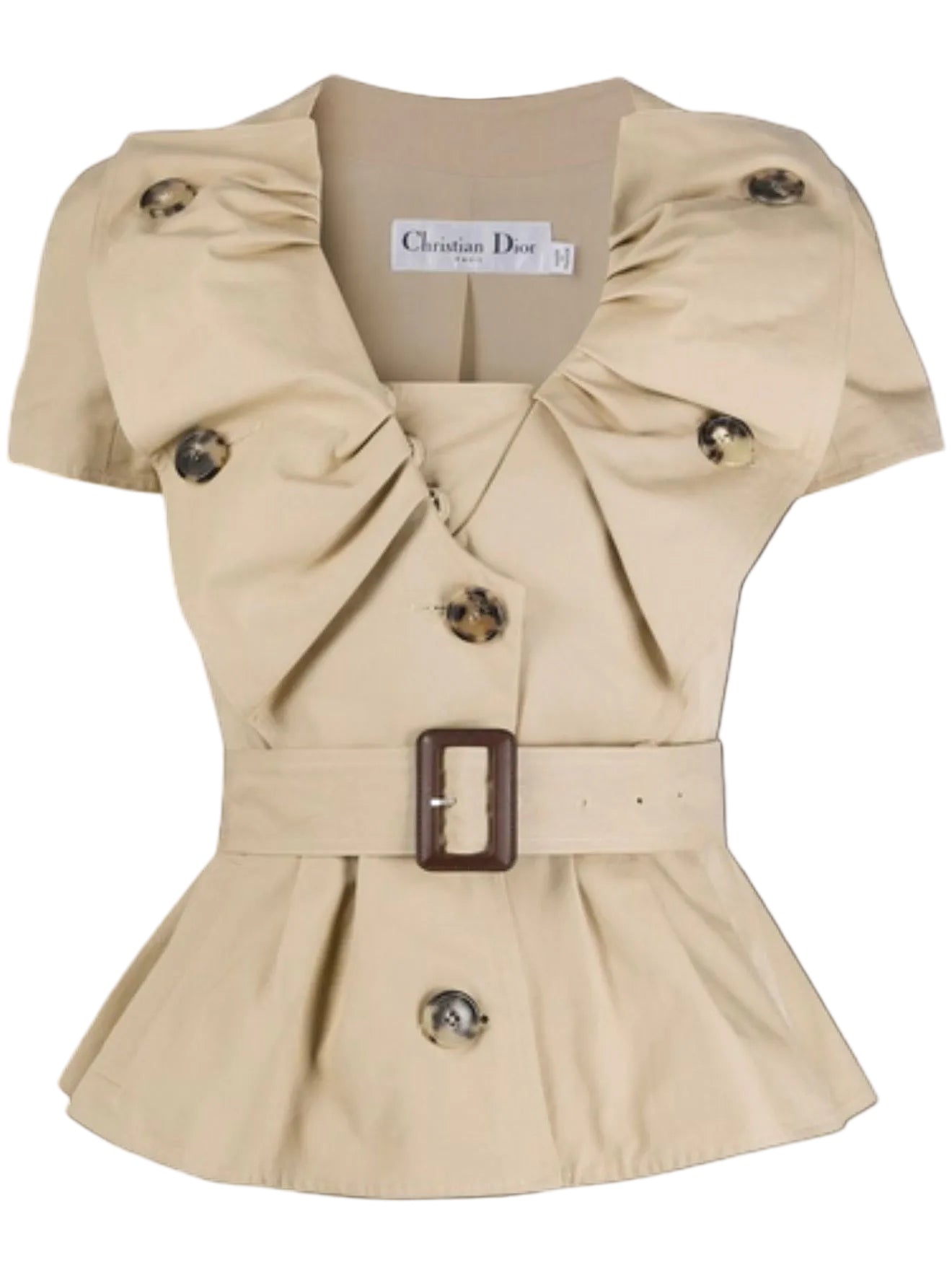 Dior Belted Blouse - S