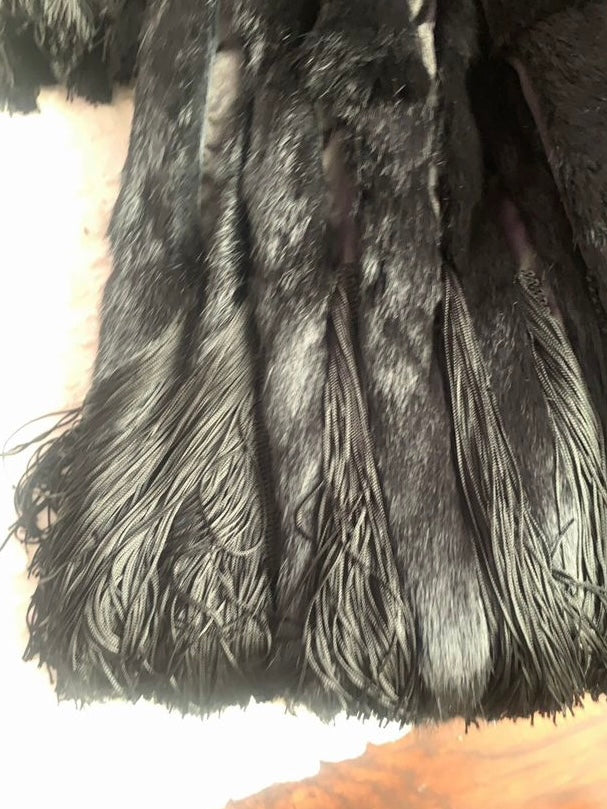 Cavalli Fur Belted Coat - S/M