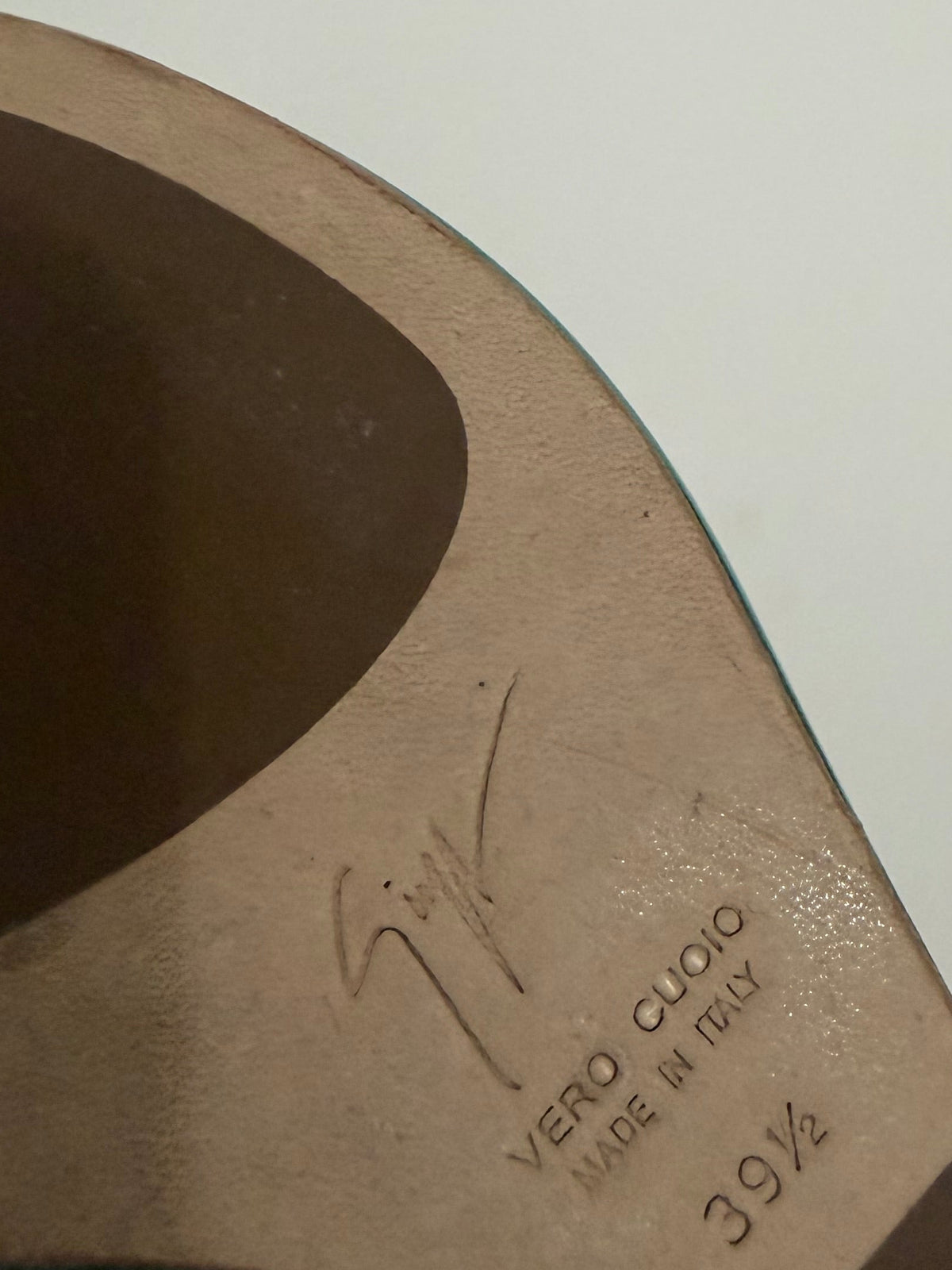 Giuseppe Zanotti Curve Gem Wedge Heel Brand New - 39.5