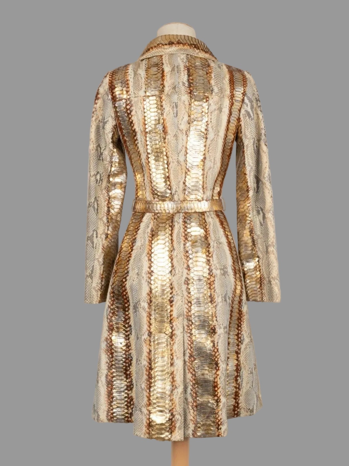 Dior 2008 Resort Collection Ombré Python Jacket - S/M