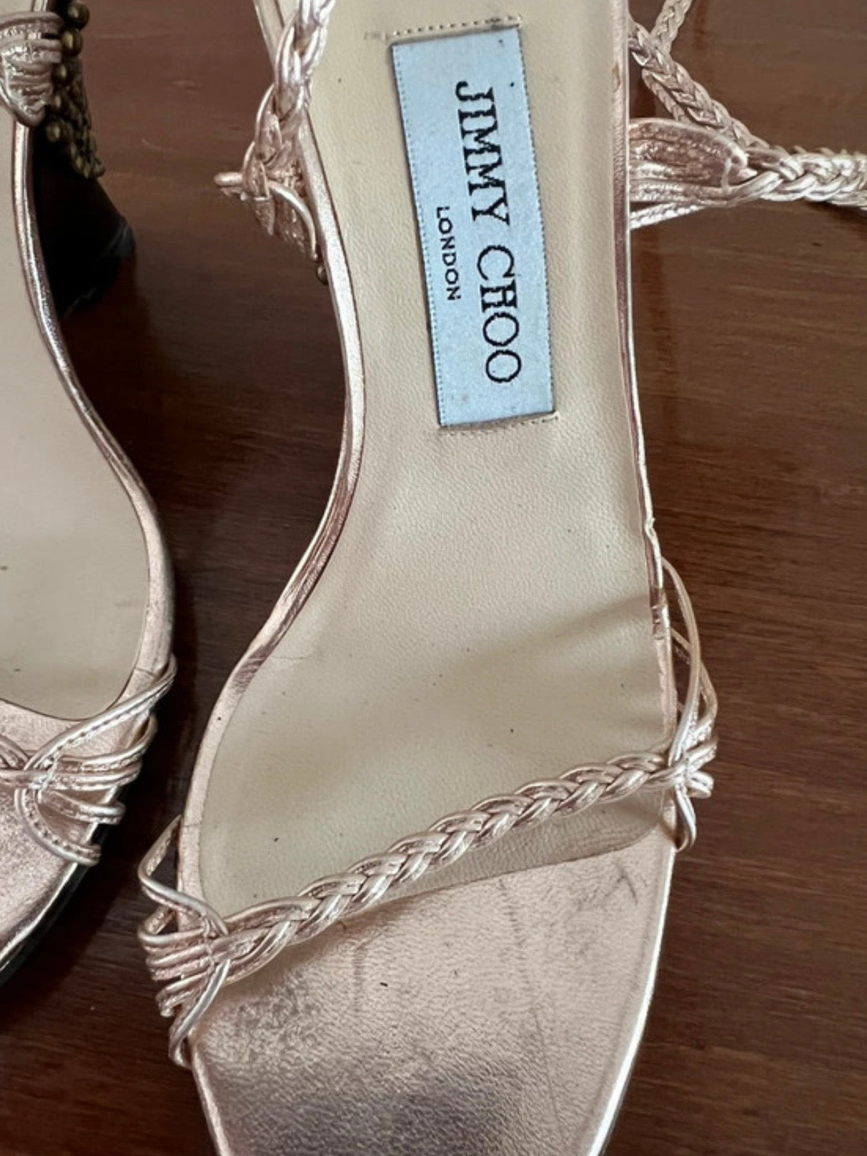 Jimmy Choo Geisha Wedges - 38/38.5