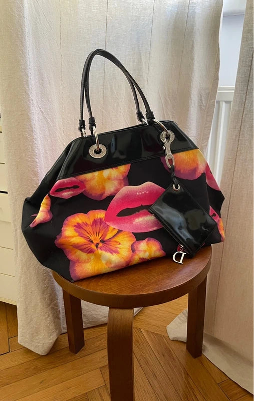 Dior Galliano 2006 Lips Tote Bag
