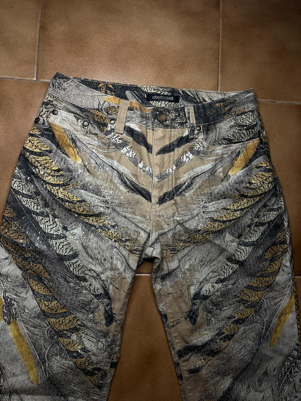Cavalli Feather Jeans - XS
