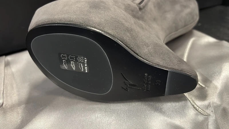 Giuseppe Zanotti Sued Wedge Boots Brand New - 39