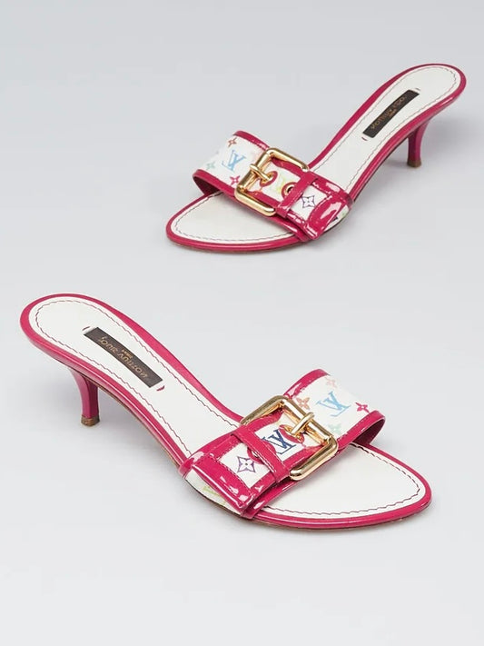 Louis Vuitton x Takashi Murakami Kitten Mules - 37