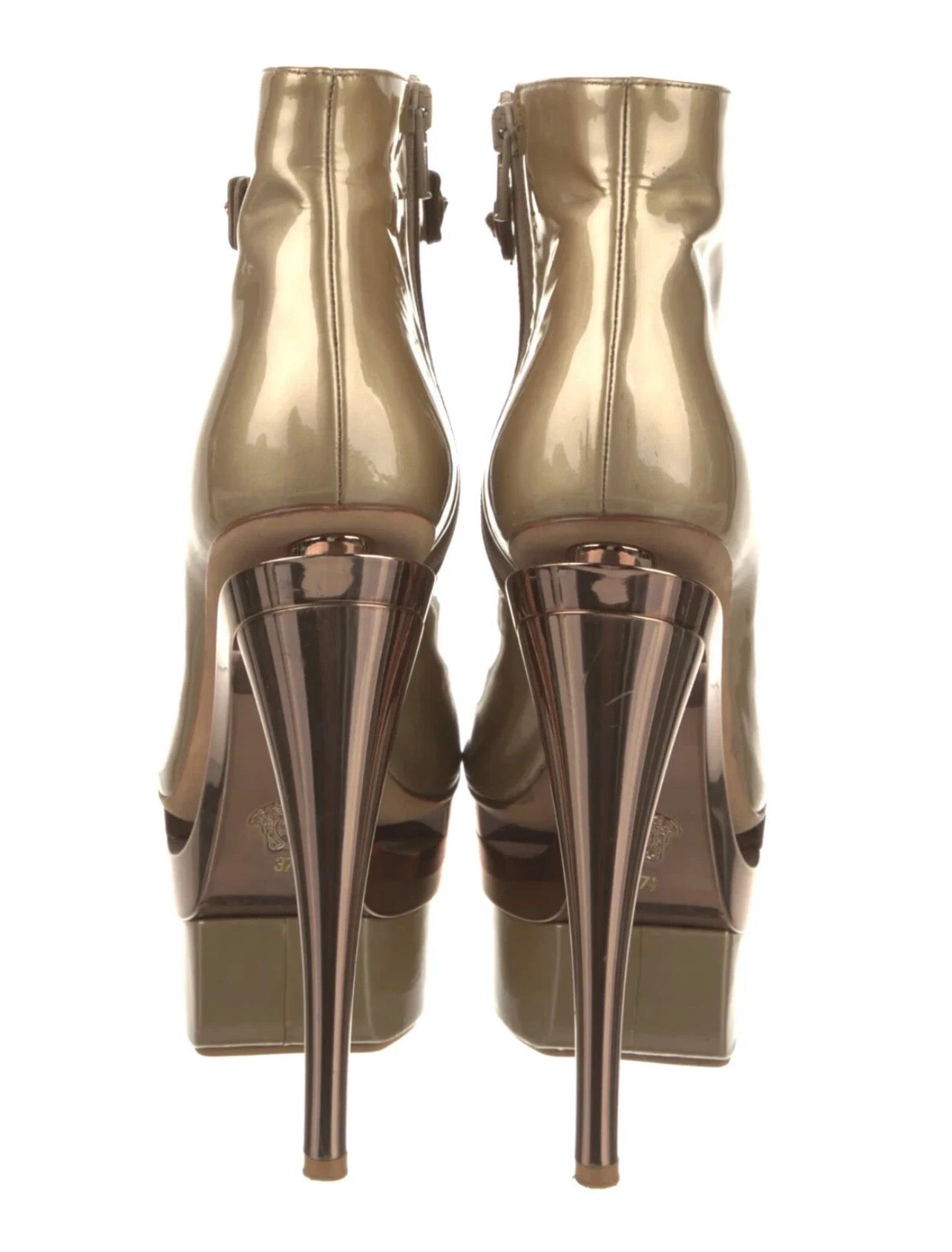 Versace Triple Platform Boots - 37/37.5