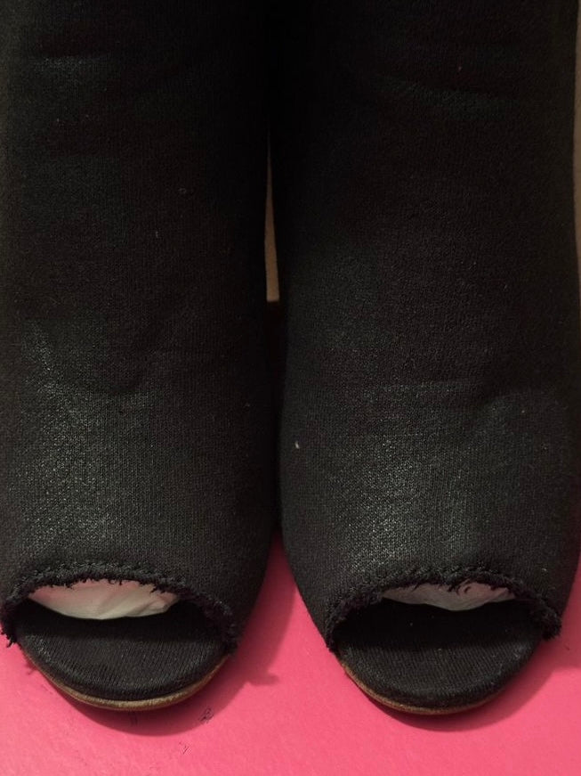 Chanel Open Toed Wedge Boots - 41