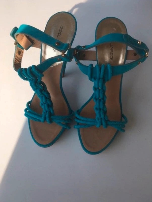 Dsquared2 Braided Rope Heels Brand New - 38.5