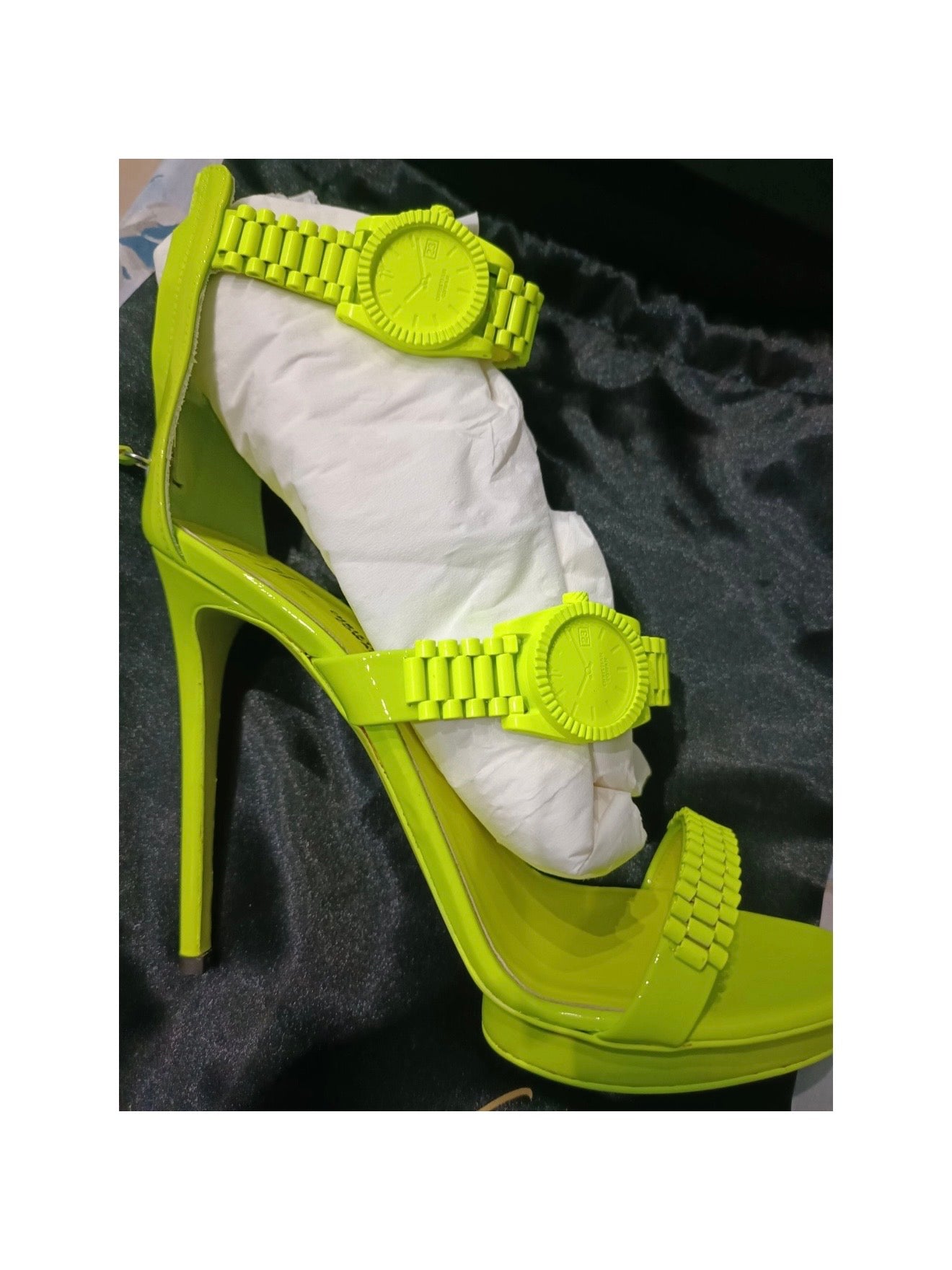 Giuseppe Zanotti x Christian Cowan Time Flies Watch Heels - 38