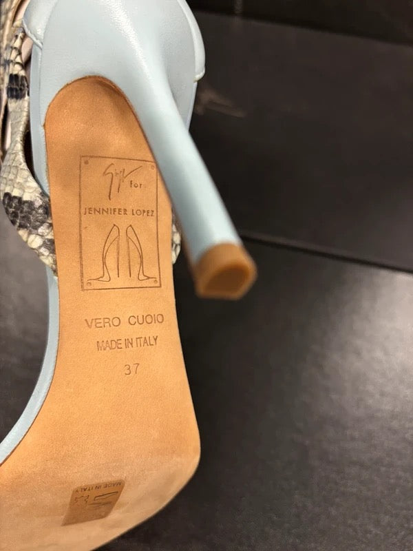 Giuseppe Zanotti by Jennifer Lopez Gladiator Boots Brand New - 37