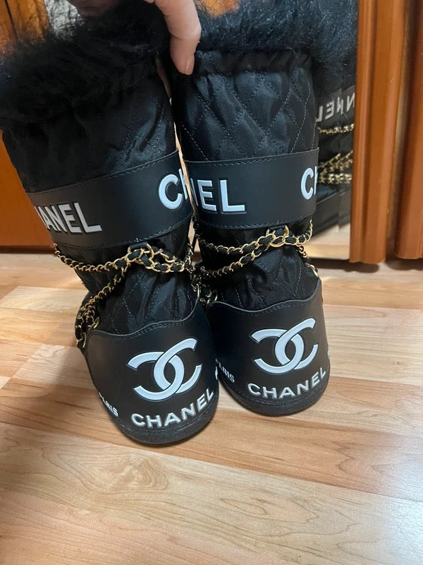 Chanel Apres Ski Moon Boots - 38/40