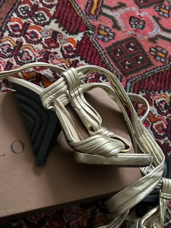 Loewe Wrap Heels - 38