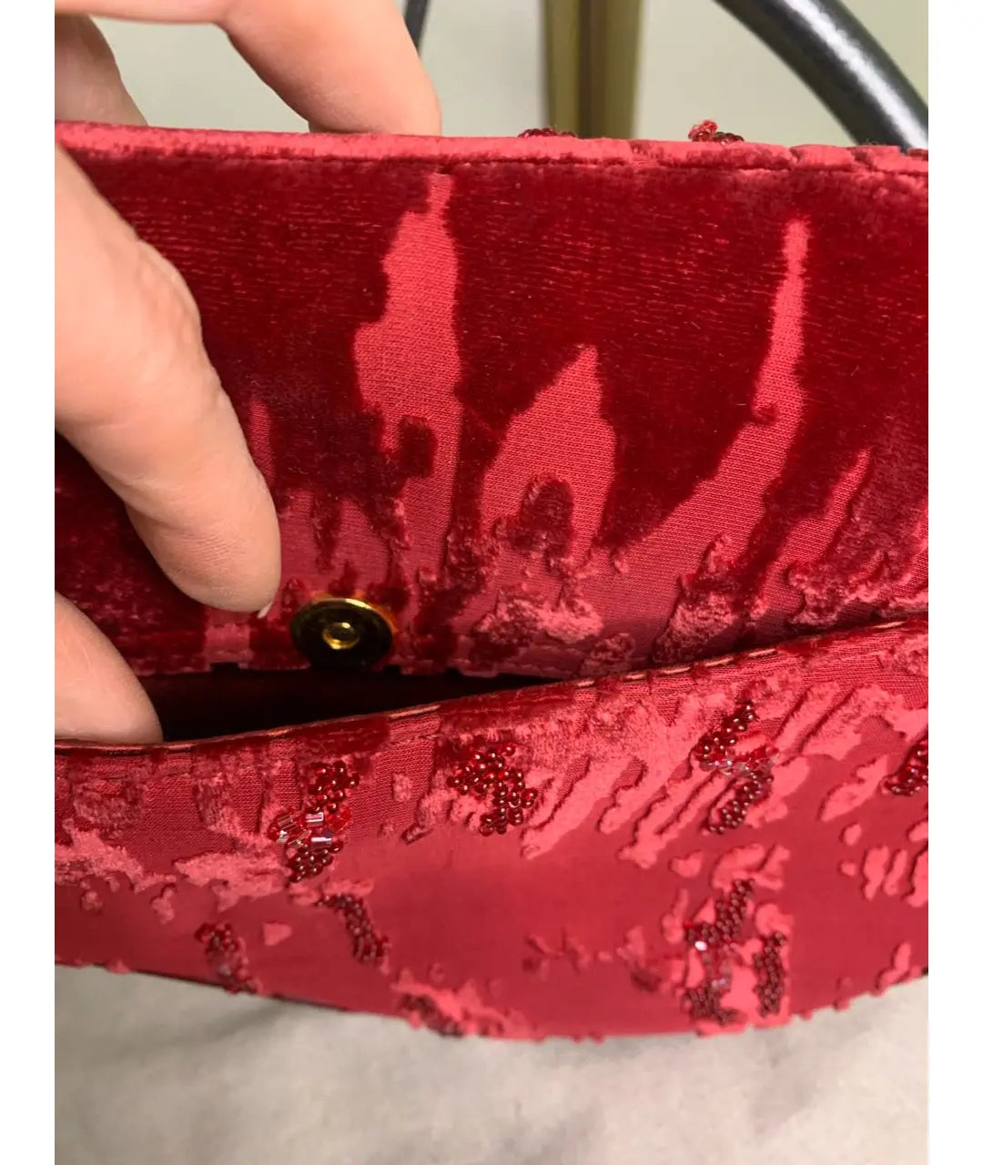 Dior Galliano 2007 Velvet Leopard Print Saddle Bag