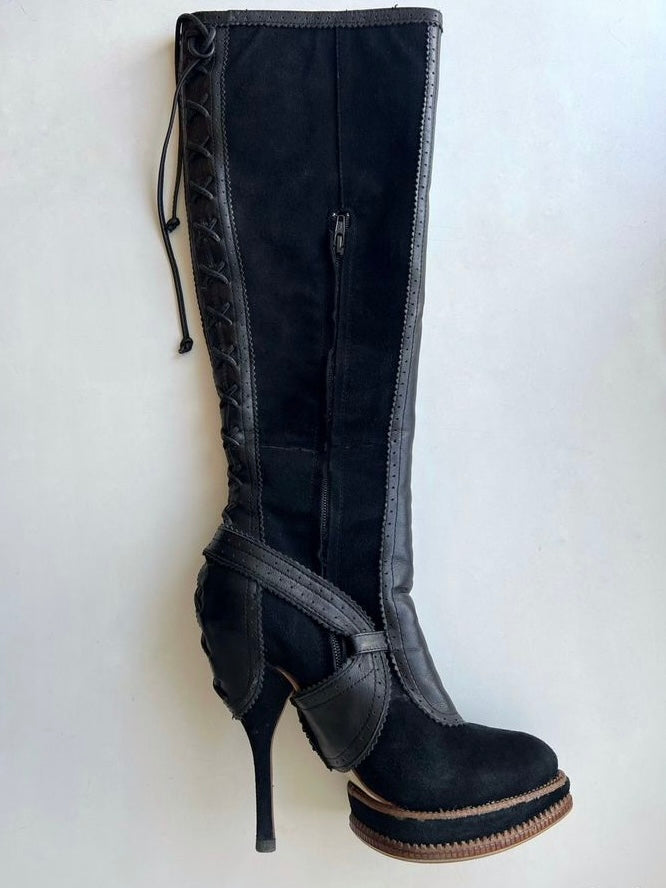 Dior by Galliano Runway Boots - 38
