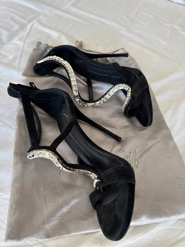 Giuseppe Zanotti Crystal Heels - 40