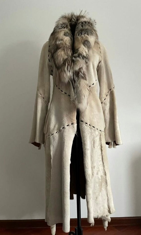 Roberto Cavalli Reversible Fox Fur Coat - S