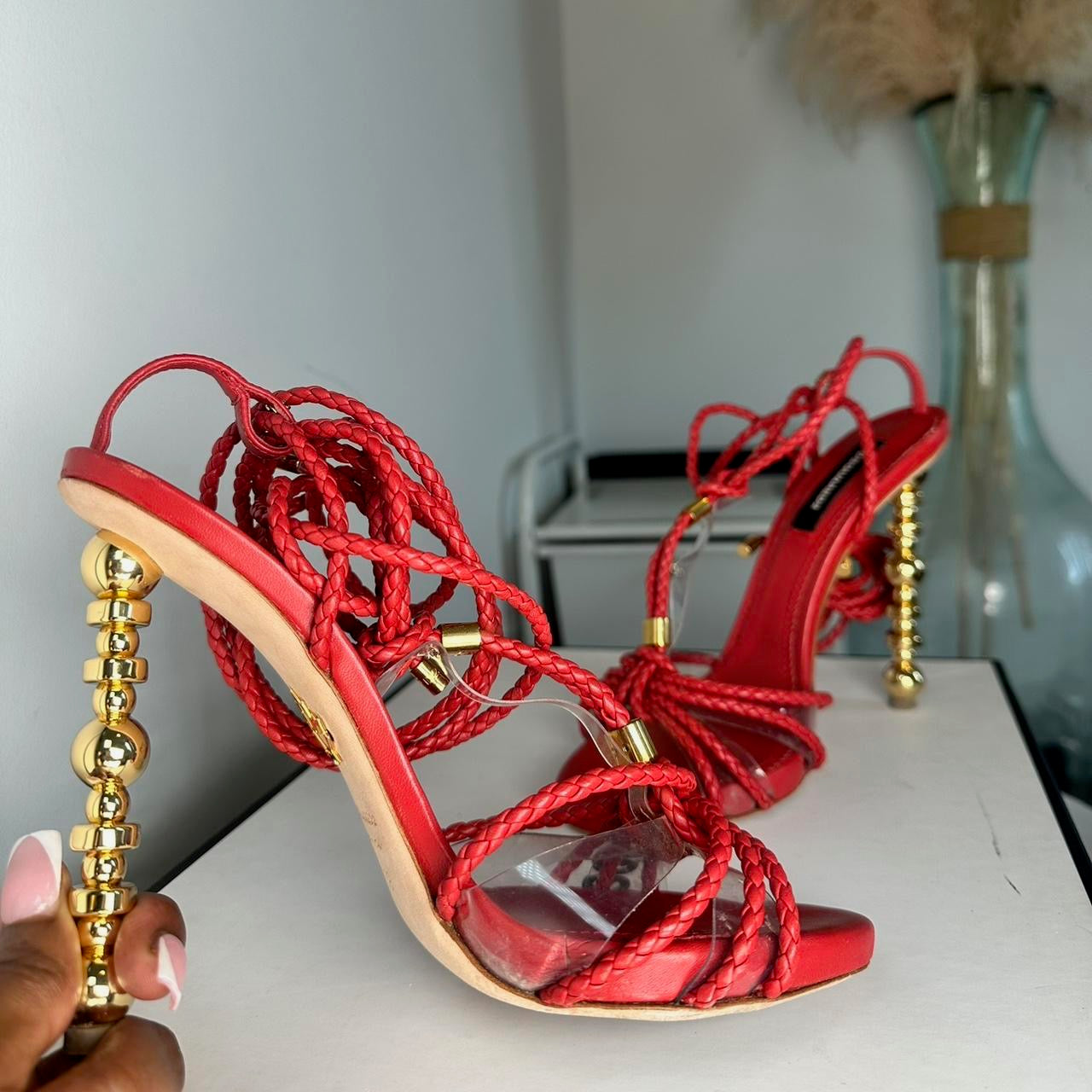 Dsquared2 Strappy Heel - 38