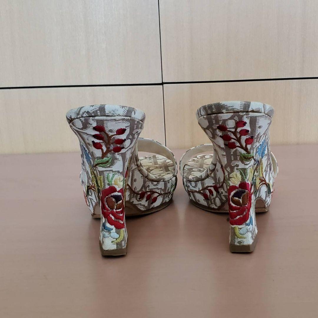 Dior Floral Wedges - 36.5