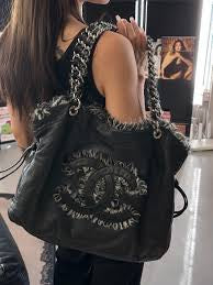 Chanel Tweed Bon Bon Tote Bag
